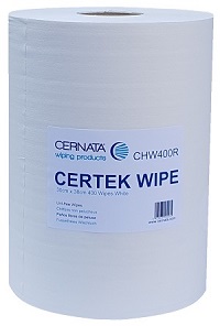 CERNATA CERTEK Wiping Roll 400 Sheets 30x38cm White